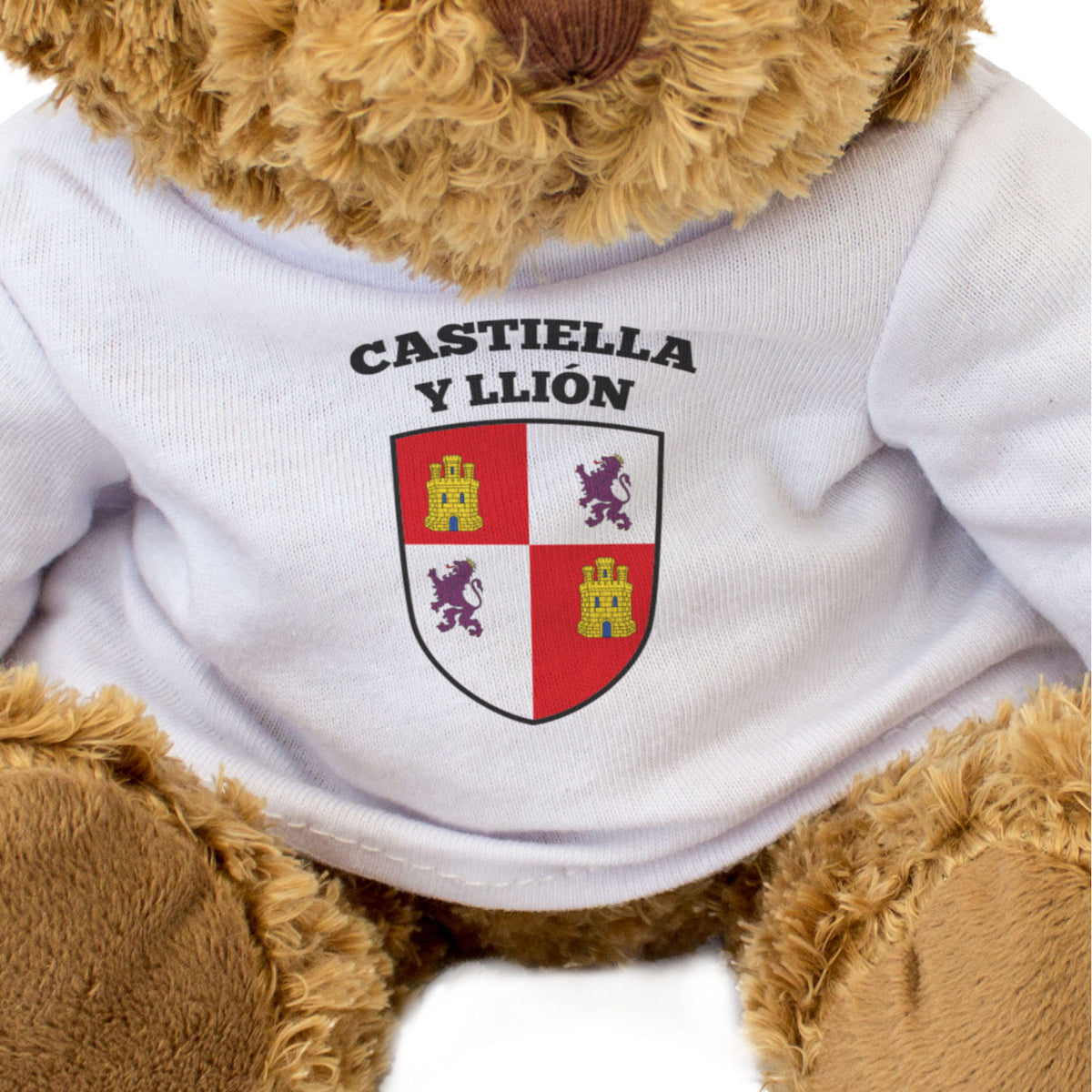 Castiella y Llión Flag - Teddy Bear - Spain Gift Present