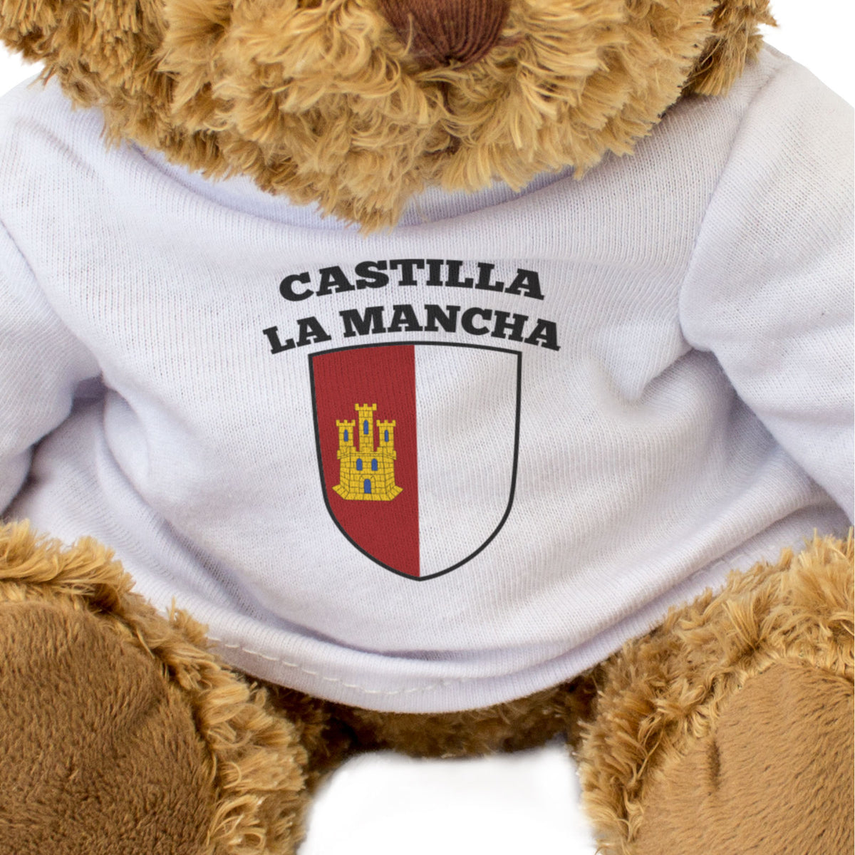 Castilla La Mancha Flag - Teddy Bear - Spain Gift Present