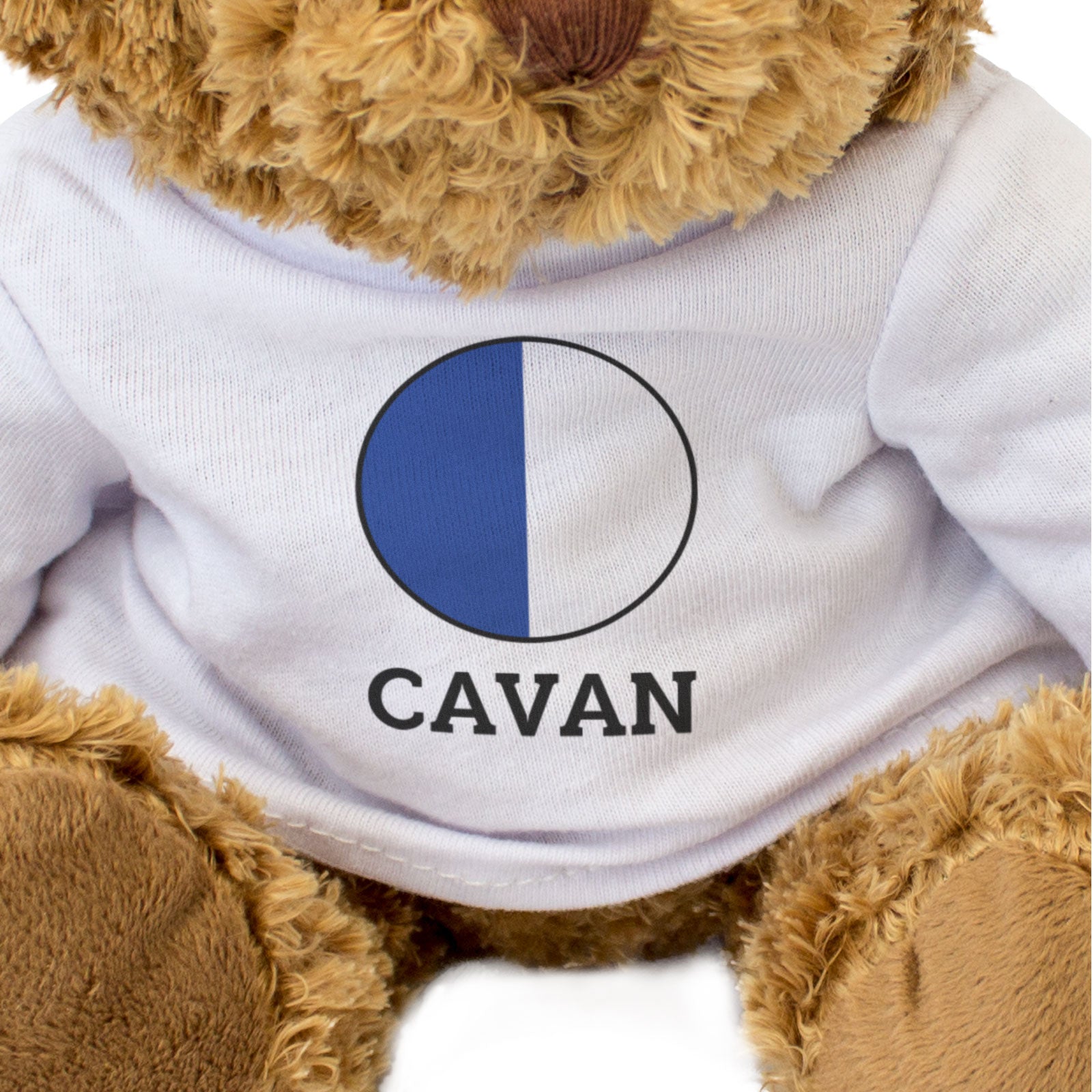 CAVAN COUNTY COLOURS (ROUNDEL) - Teddy Bear - Cute - Ireland Gift Present