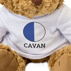 CAVAN COUNTY COLOURS (ROUNDEL) - Teddy Bear - Cute - Ireland Gift Present