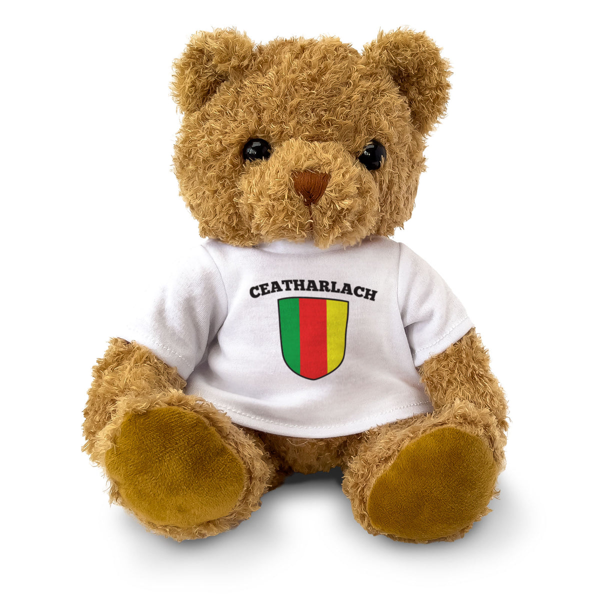 CEATHARLACH (CARLOW) COUNTY COLOURS - Teddy Bear - Ireland Gaeilge Gift Present