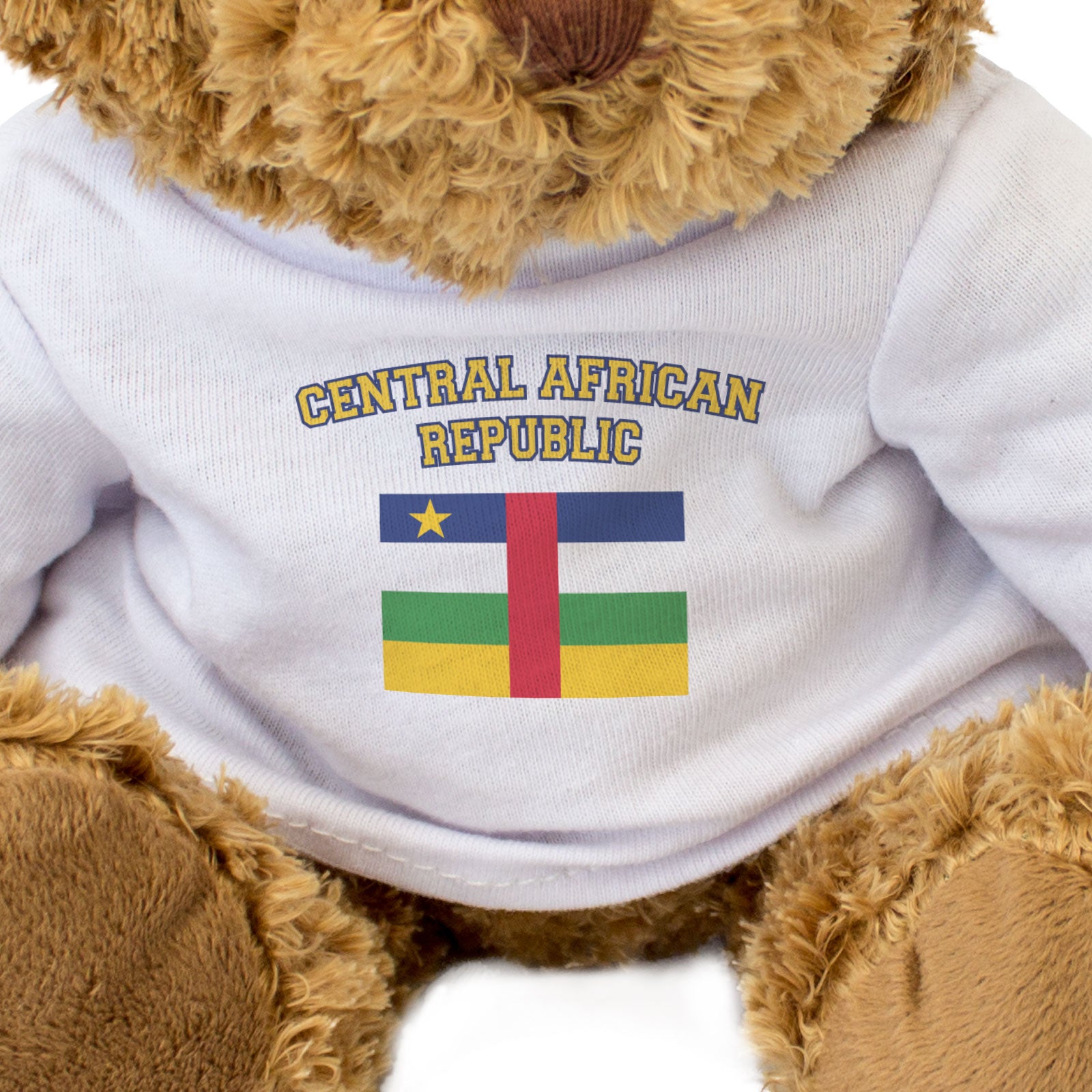 CENTRAL AFRICAN REPUBLIC + FLAG - Teddy Bear - Cute Funny Souvenir Gift Present - Image 3