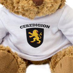 CEREDIGION FLAG - Teddy Bear - Cute Cuddly Soft Adorable - Wales Gift Present