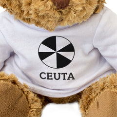CEUTA FLAG ROUNDEL - Teddy Bear - Cute Cuddly Soft - Spain Souvenir Gift Present