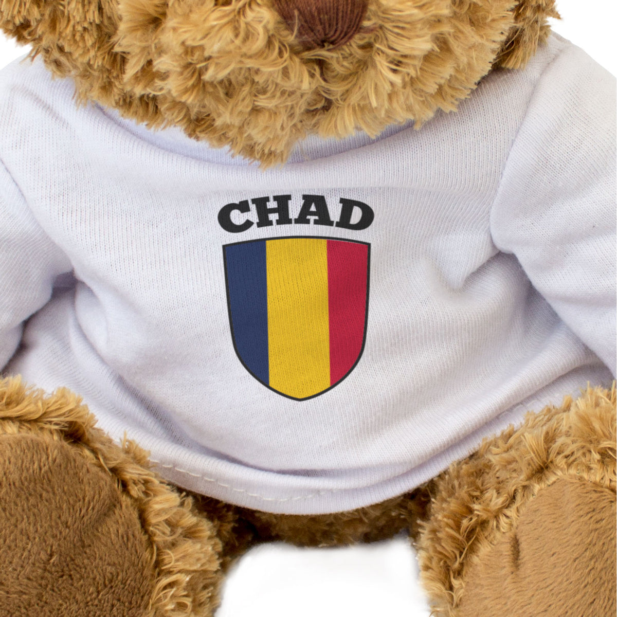 Chad Flag - Teddy Bear - Gift Present