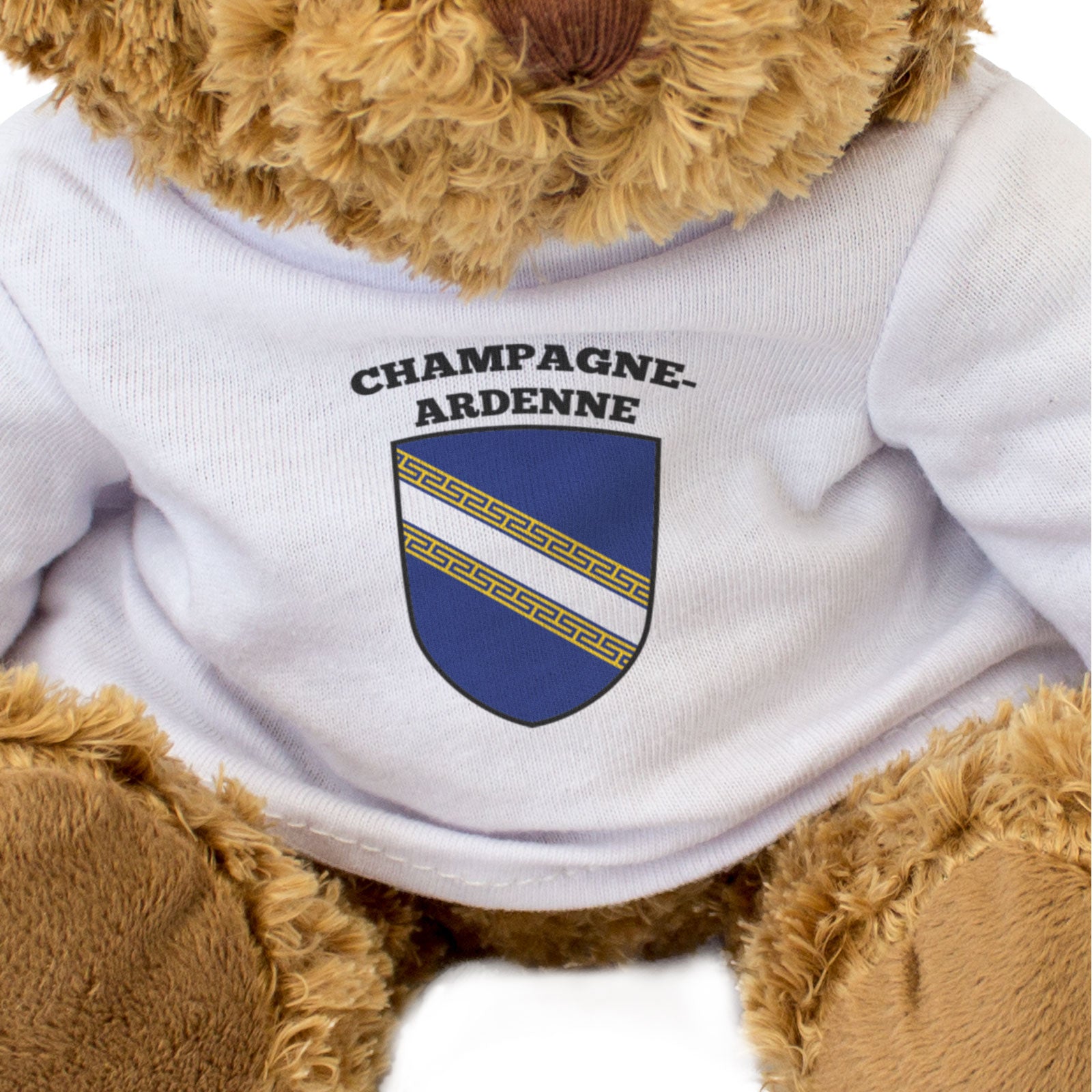 CHAMPAGNE-ARDENNE FLAG - Teddy Bear - Cute Cuddly Soft - France Gift Present