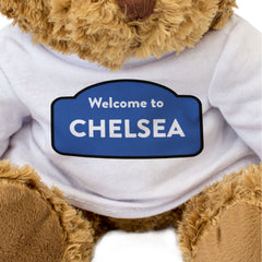 WELCOME TO CHELSEA - Teddy Bear - Cute Cuddly Soft - Funny London Gift Present