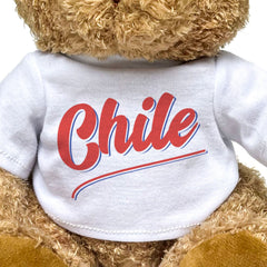 CHILE (SCRIPT) - Teddy Bear - Cute Soft - Funny Chilean Souvenir Gift Present