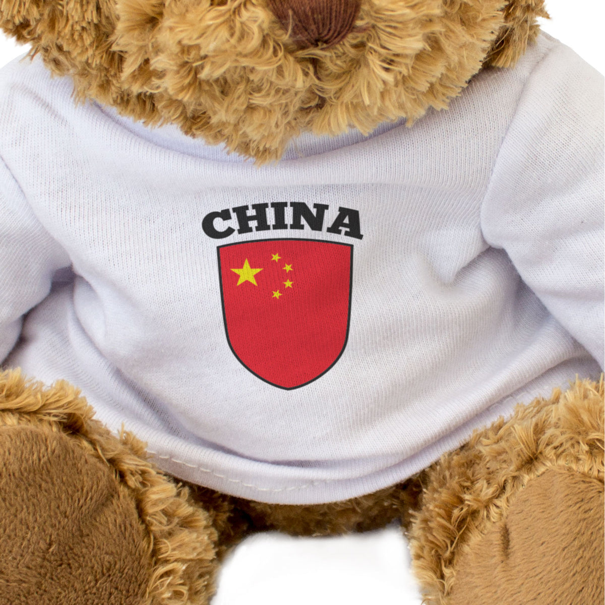 China Flag - Teddy Bear - Gift Present