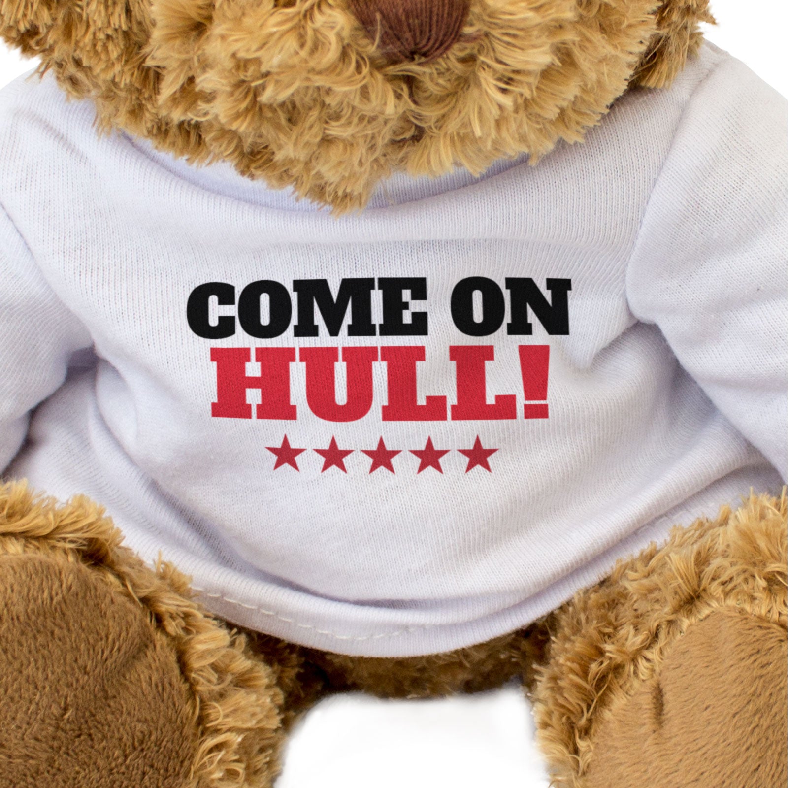 COME ON HULL! - Teddy Bear - Cute Cuddly Soft Adorable - Hull Fan Gift Present