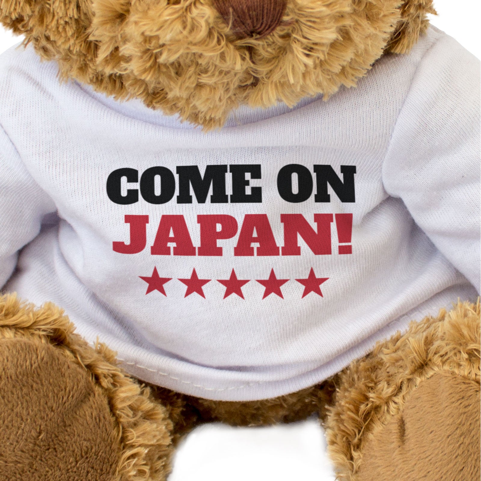 COME ON JAPAN! - Teddy Bear - Cute Funny - Japanese Sports Fan Gift Present