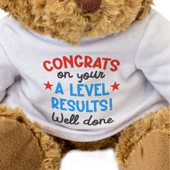 Congrats On Your A Level Results - Teddy Bear