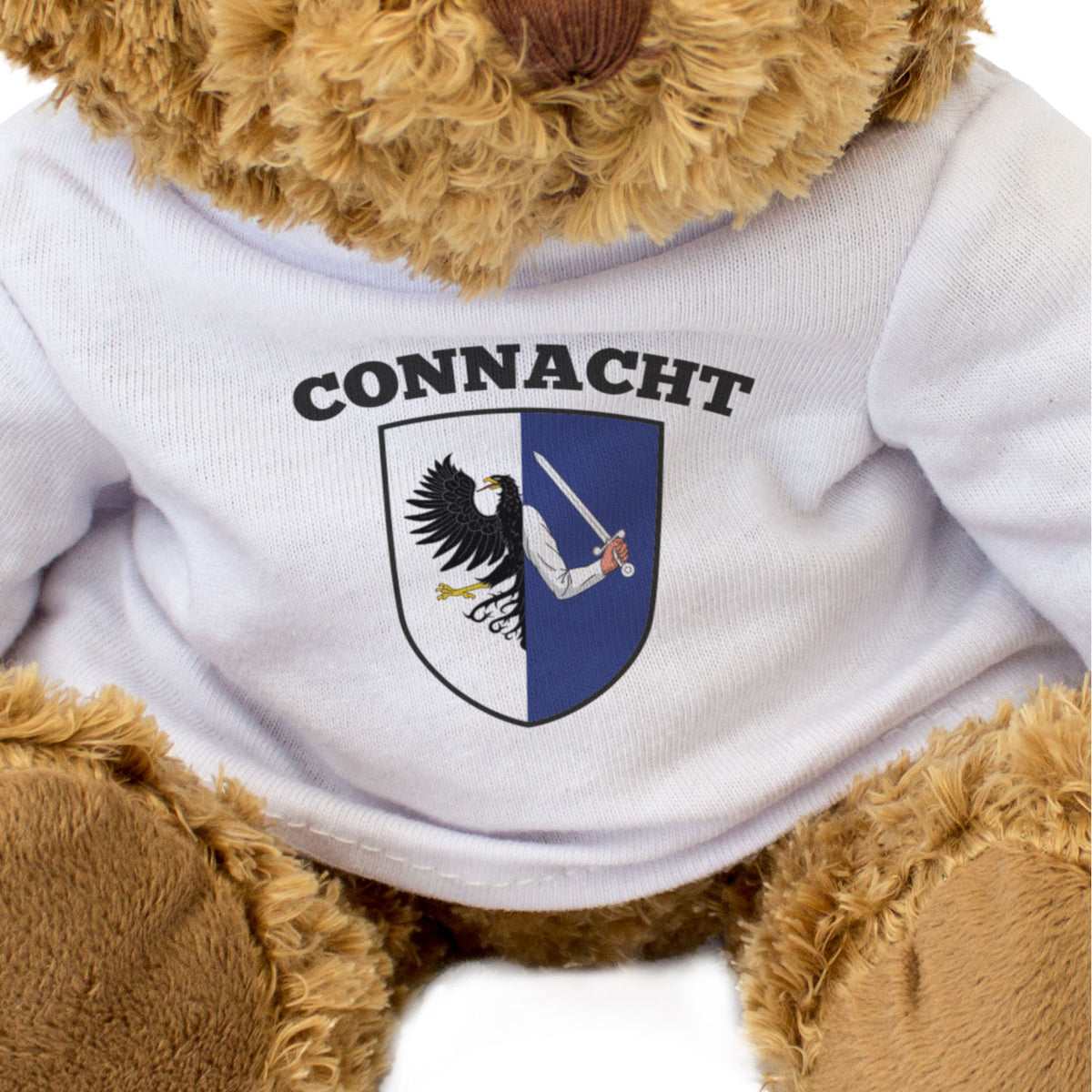 Connacht Flag - Teddy Bear - Ireland Gift Present