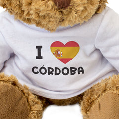 I Love Cordoba / Córdoba (Spain Flag) - Teddy Bear