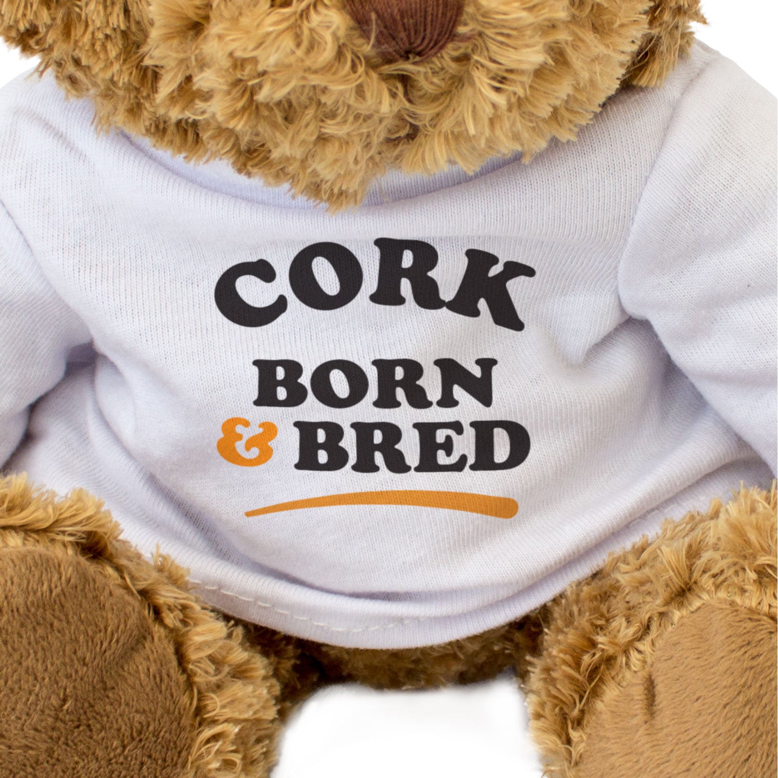 CORK BORN & BRED - Teddy Bear - Cute Cuddly Soft - Gift Present