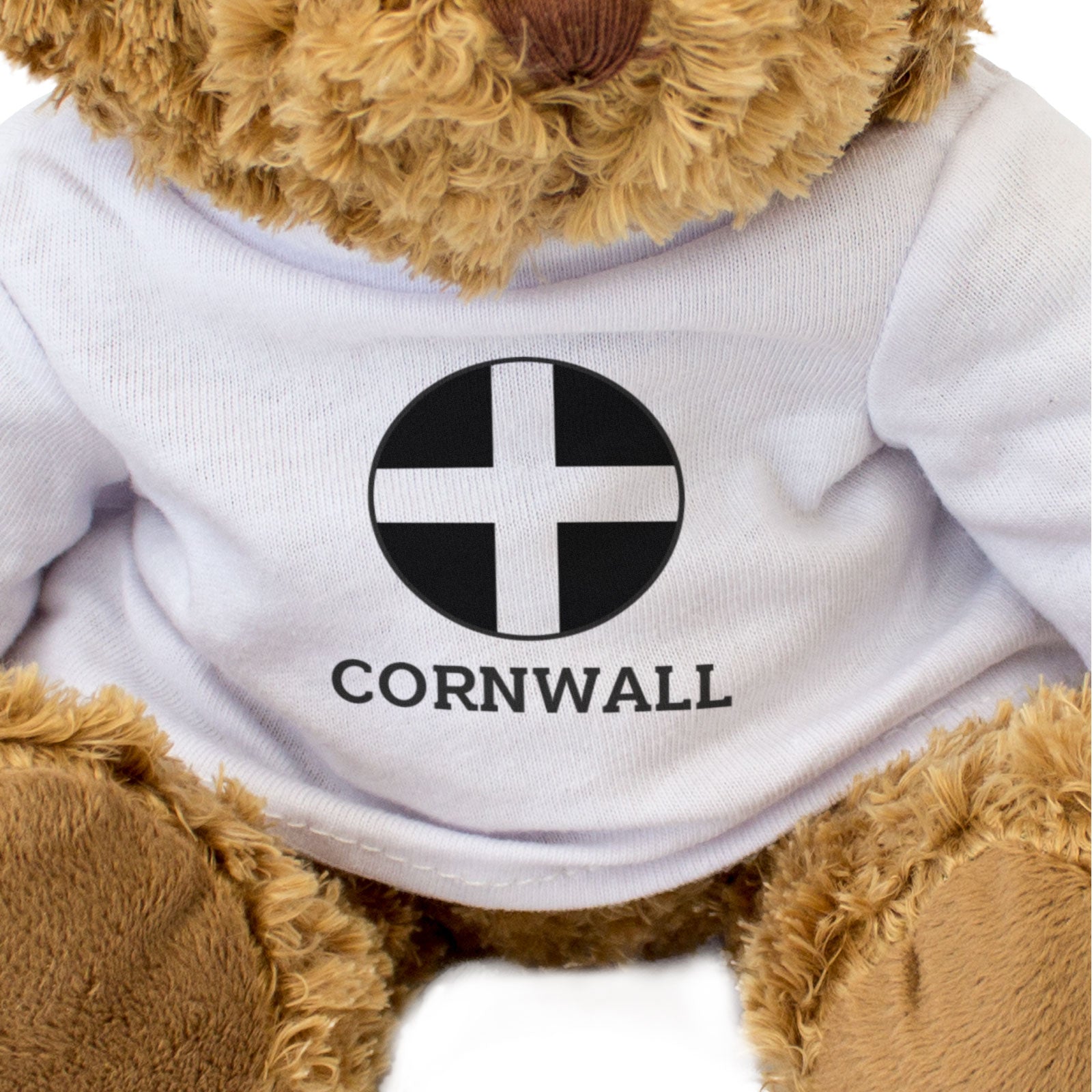 CORNWALL COUNTY FLAG ROUNDEL - Teddy Bear - Cute Cuddly - Gift Present