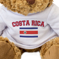 COSTA RICA + FLAG - Teddy Bear - Cute Cuddly Soft - Funny Souvenir Gift Present