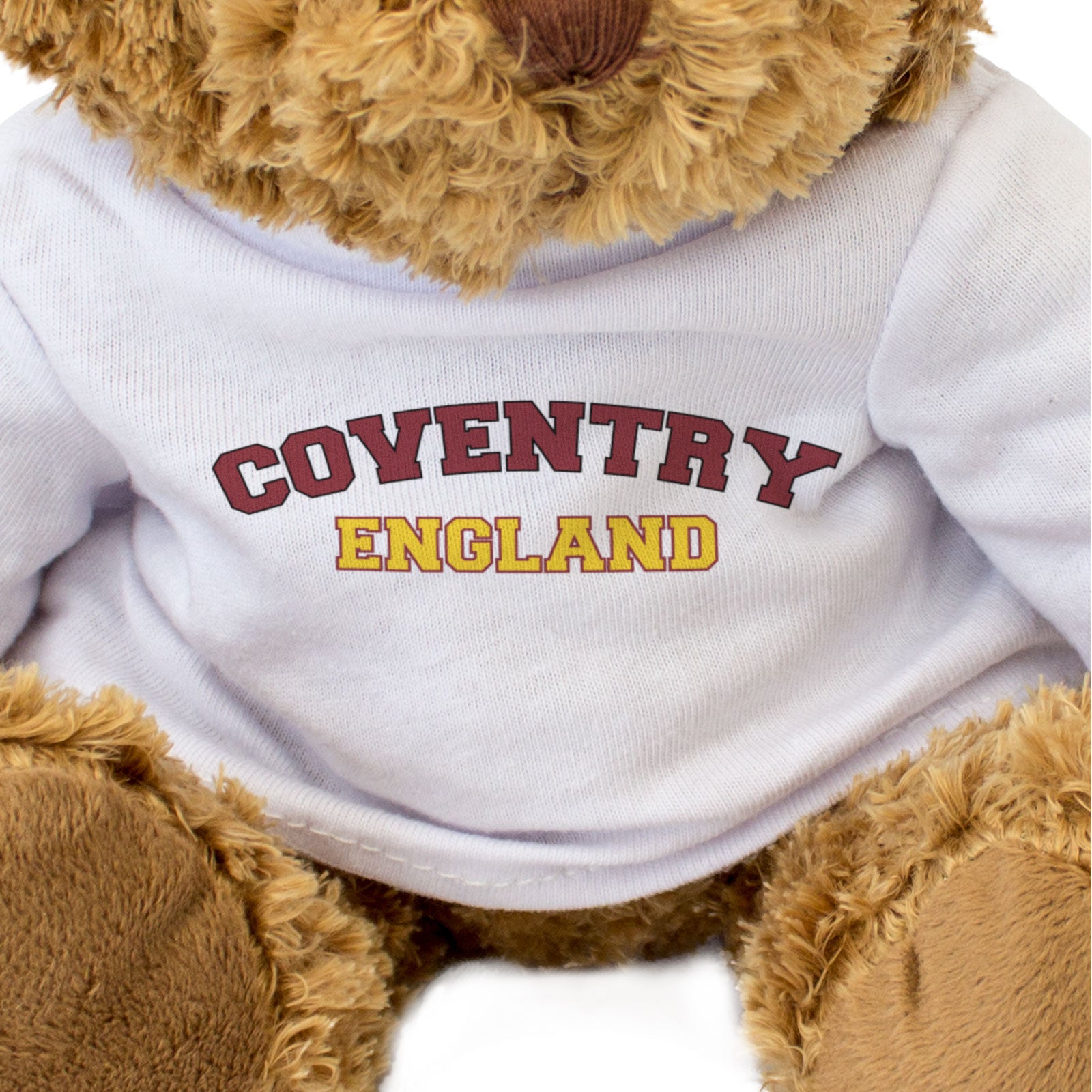 COVENTRY, ENGLAND - Teddy Bear - Cute Cuddly Soft - Funny Midlands Gift Present
