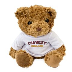 CRAWLEY, ENGLAND - Teddy Bear - Cute Cuddly Soft - Funny Sussex Gift Present