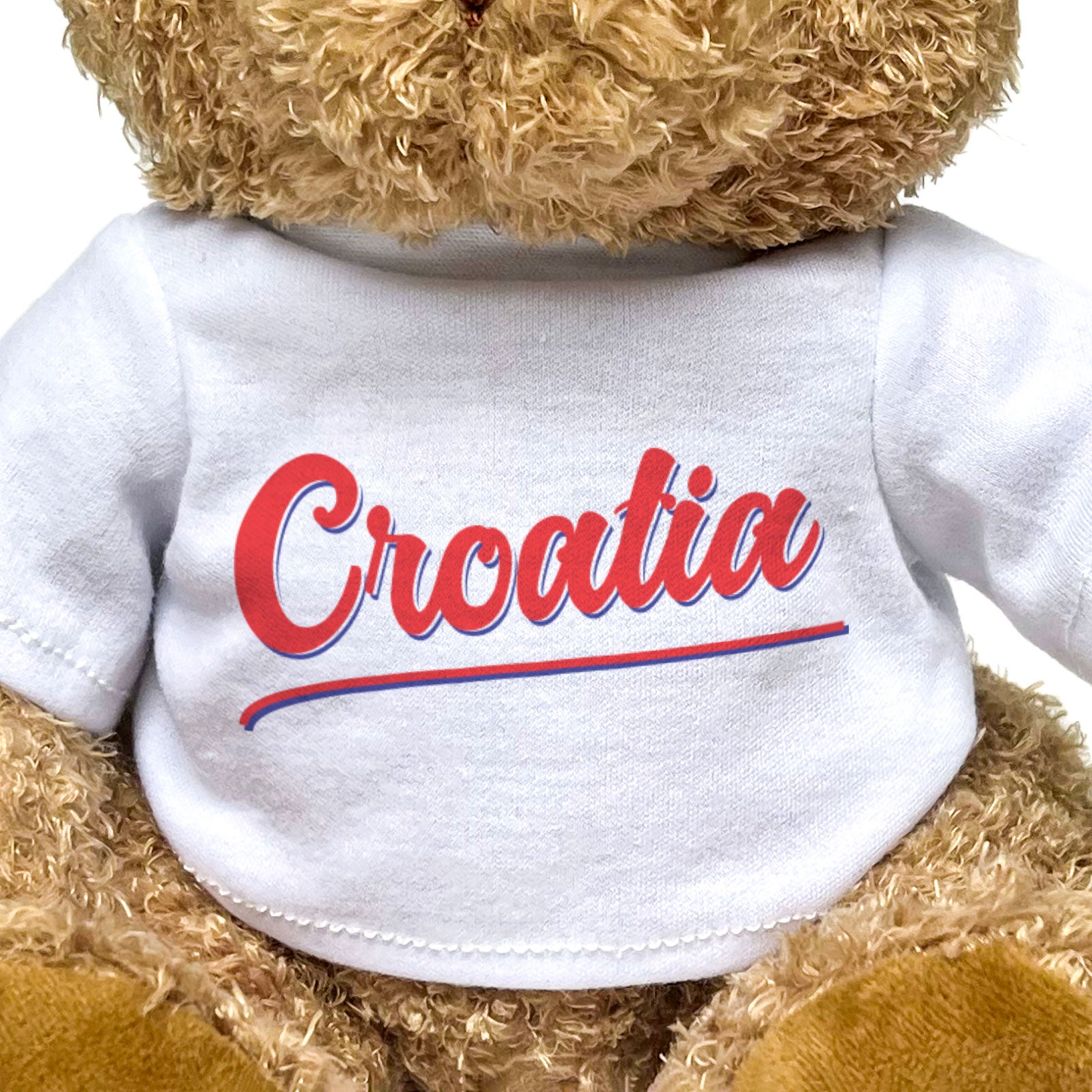 CROATIA (SCRIPT) - Teddy Bear - Cute Soft Funny - Croatian Gift Present
