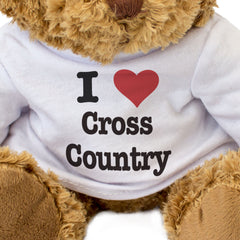 I Love Cross Country - Teddy Bear