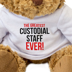 The Greatest Custodial Staff Ever - Teddy Bear