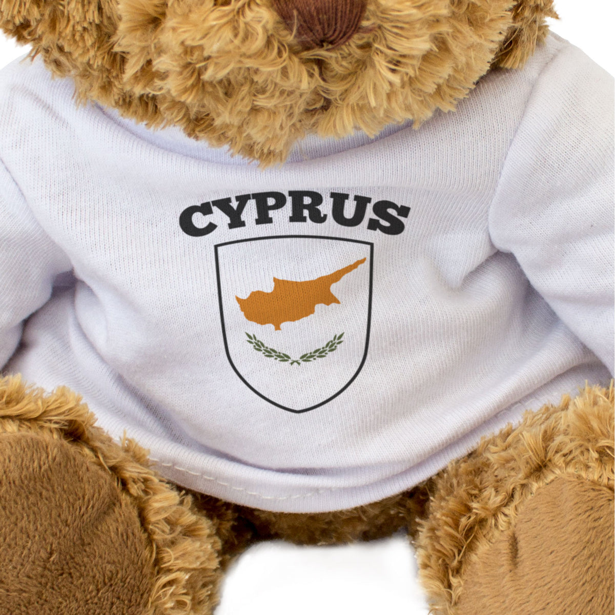 Cyprus Flag - Teddy Bear - Gift Present