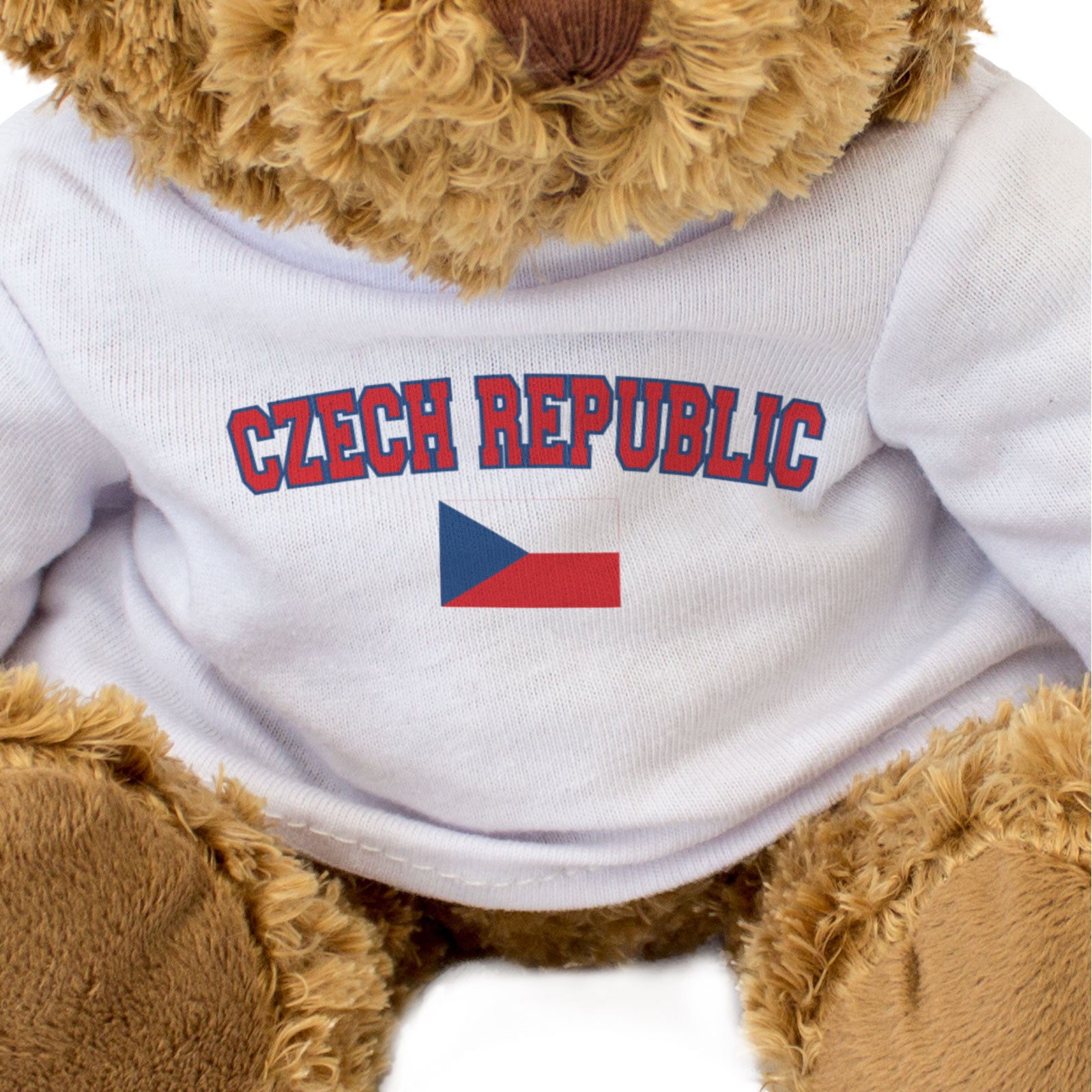 CZECH REPUBLIC + FLAG - Teddy Bear - Cute Funny - Czech Souvenir Gift Present
