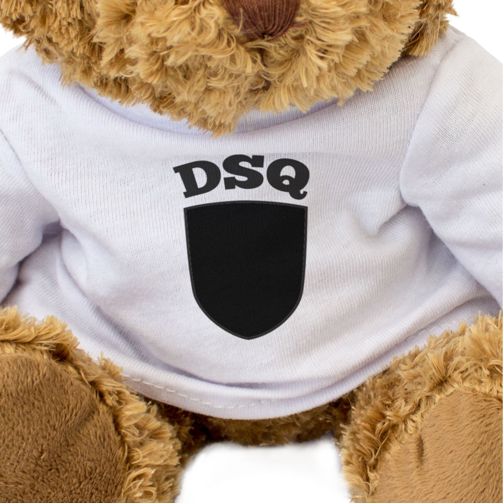 DSQ (BLACK FLAG) - Teddy Bear - Cute Cuddly Soft - Motorsport Gift Present