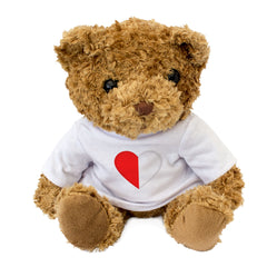 DERRY COUNTY COLOURS HEART - Teddy Bear - Cute - Ireland Gift Present