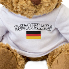 DEUTSCHLAND + FLAG - Teddy Bear - Cute Funny - Germany Souvenir Gift Present