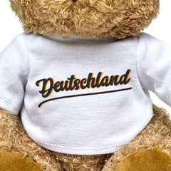DEUTSCHLAND (SCRIPT) - Teddy Bear - Cute Funny - Germany Souvenir Gift Present