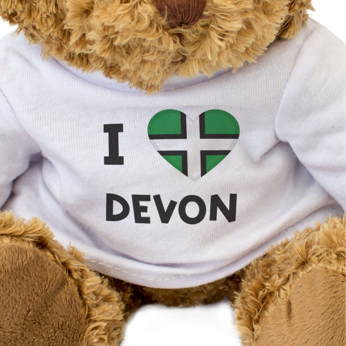 I Love Devon Flag - Teddy Bear