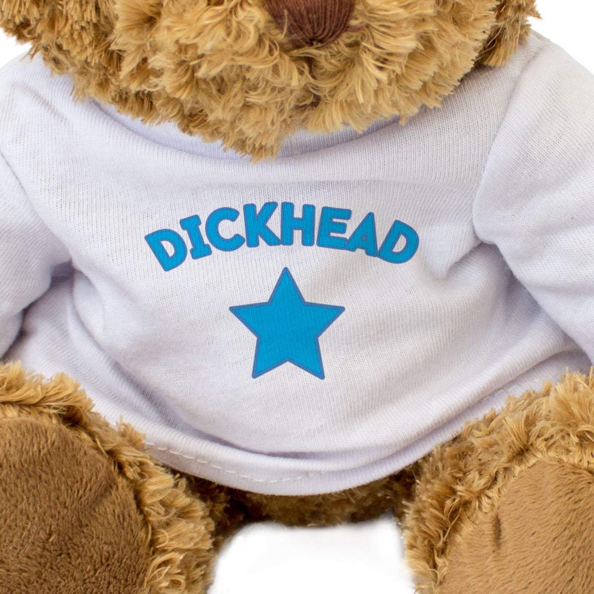 Dickhead (Blue Star) - Teddy Bear - Gift Present