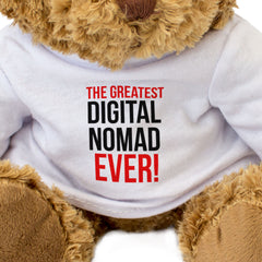 The Greatest Digital Nomad Ever - Teddy Bear