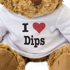 I Love Dips - Teddy Bear