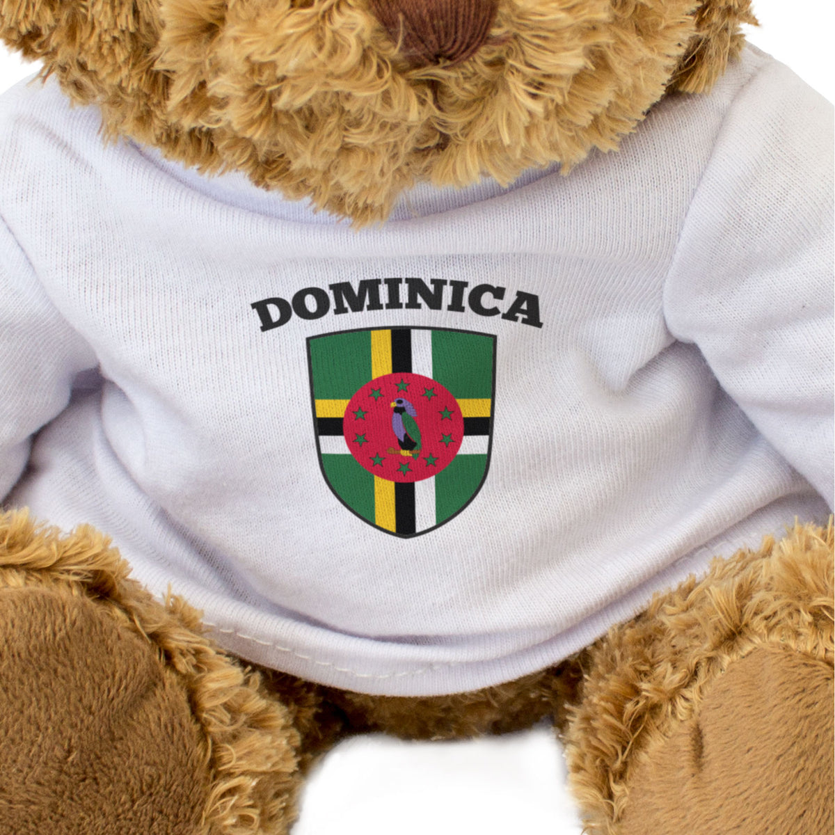 Dominica Flag - Teddy Bear - Gift Present