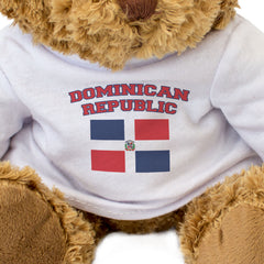 DOMINICAN REPUBLIC + FLAG - Teddy Bear - Dominican Souvenir Gift Present - Image 3