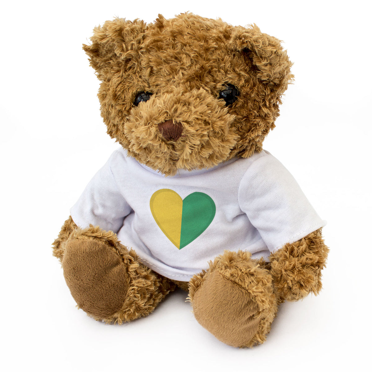 DONEGAL COUNTY COLOURS HEART - Teddy Bear - Cute - Ireland Gift Present