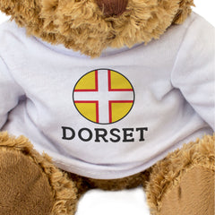 DORSET COUNTY FLAG ROUNDEL - Teddy Bear - Cute Cuddly - Gift Present