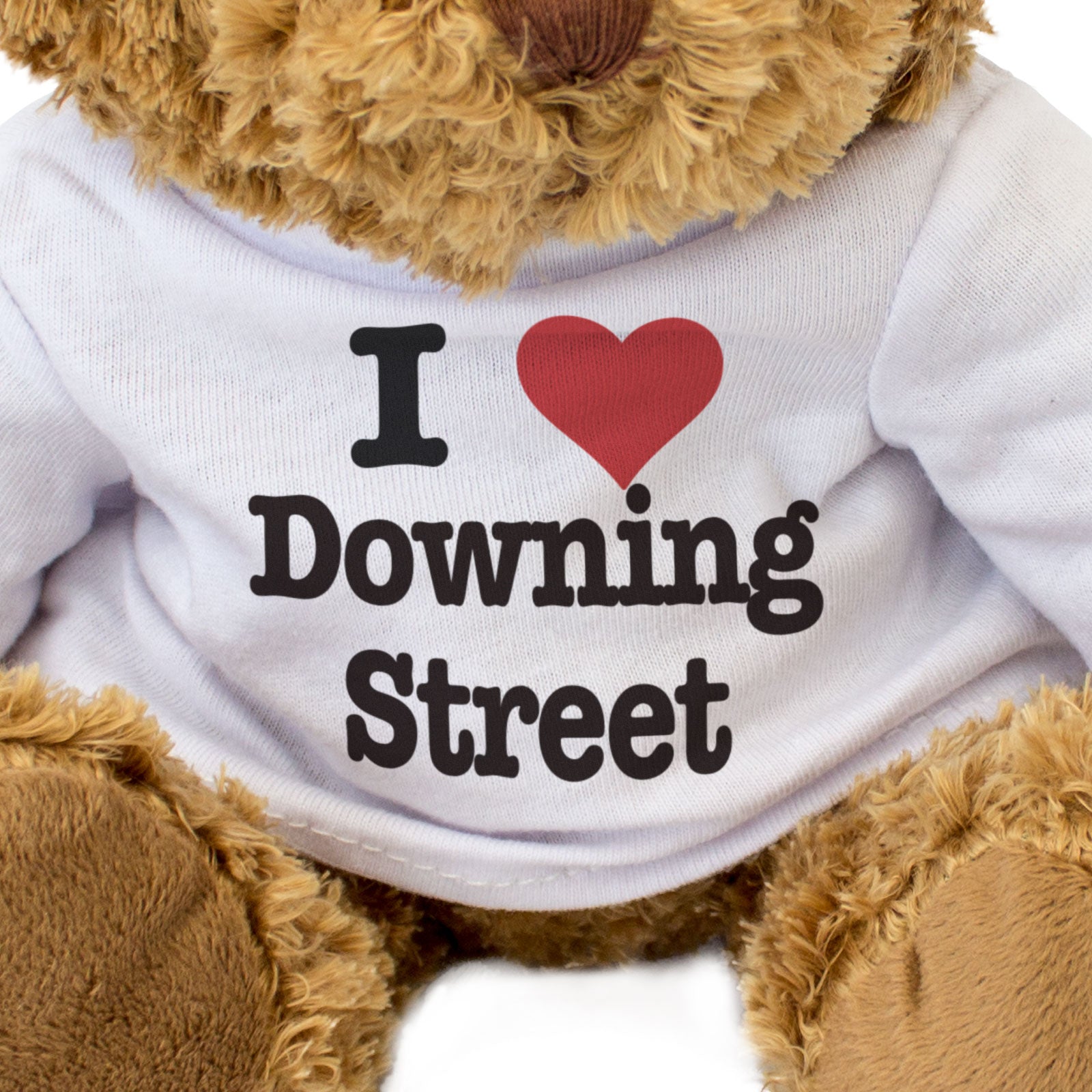 I LOVE DOWNING STREET - Teddy Bear - Cute Cuddly Soft - London Gift Present