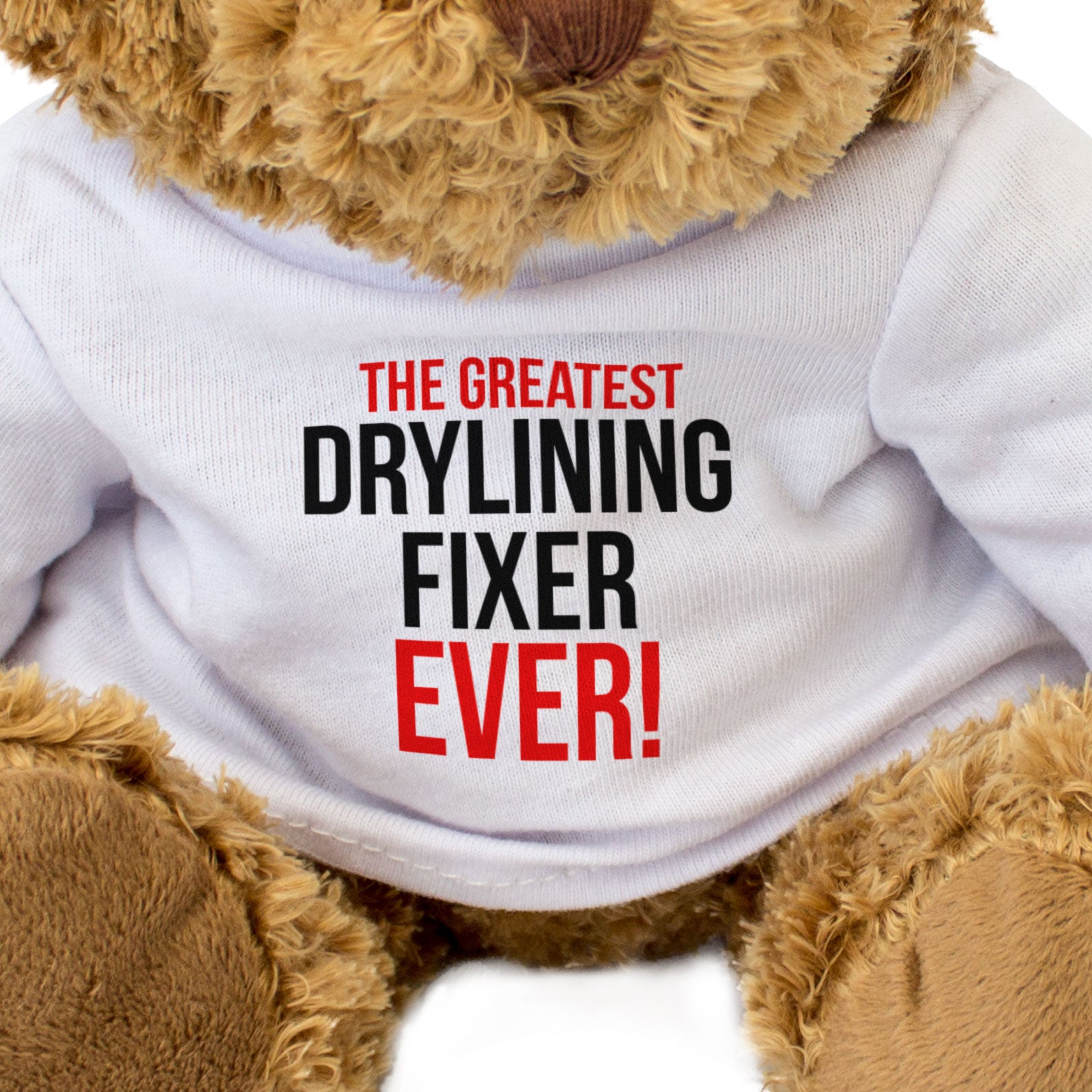 THE GREATEST DRYLINING FIXER EVER - Teddy Bear - Funny Gift Present - Image 3