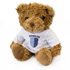 Dublin County Colours - Teddy Bear - Ireland County Dublin Gift Present