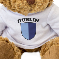 Dublin County Colours - Teddy Bear - Ireland County Dublin Gift Present