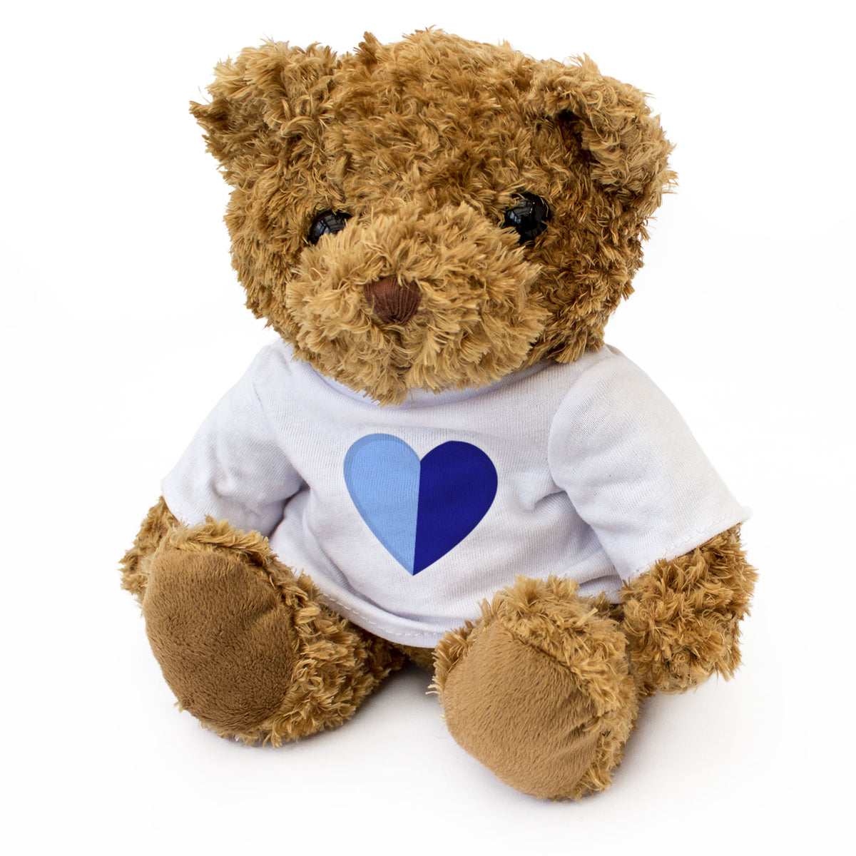 DUBLIN COUNTY COLOURS HEART - Teddy Bear - Cute - Ireland Gift Present