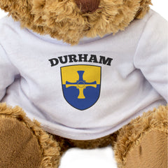 DURHAM COUNTY FLAG - Teddy Bear - Cute Cuddly - County Durham Gift Present