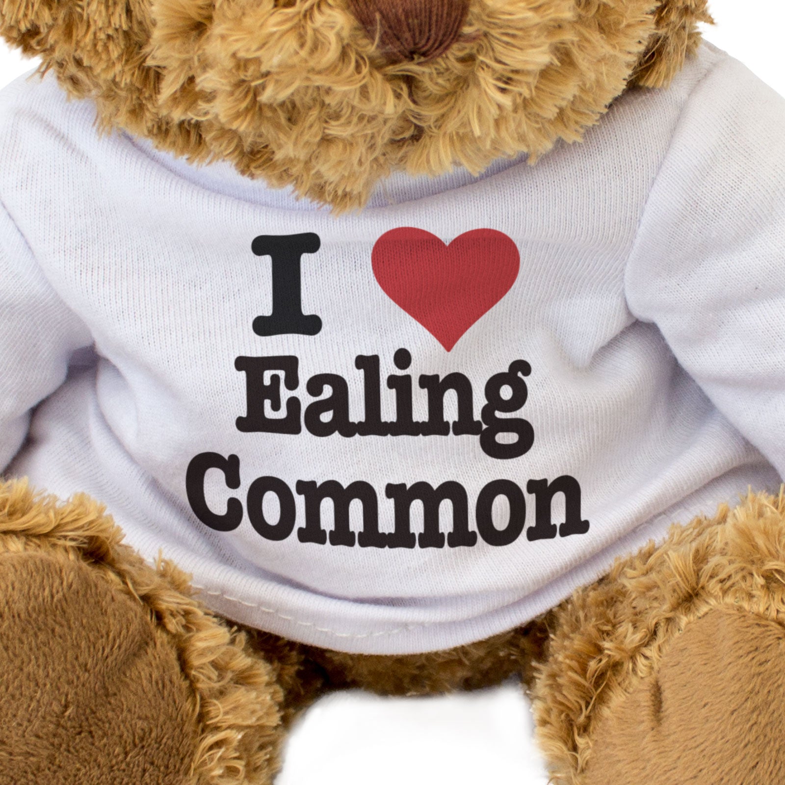 I LOVE EALING COMMON - Teddy Bear - Cute Cuddly Soft Adorable - Gift Present