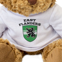 EAST FLANDERS FLAG - Teddy Bear - Cute Cuddly Soft - Belgium Gift Present