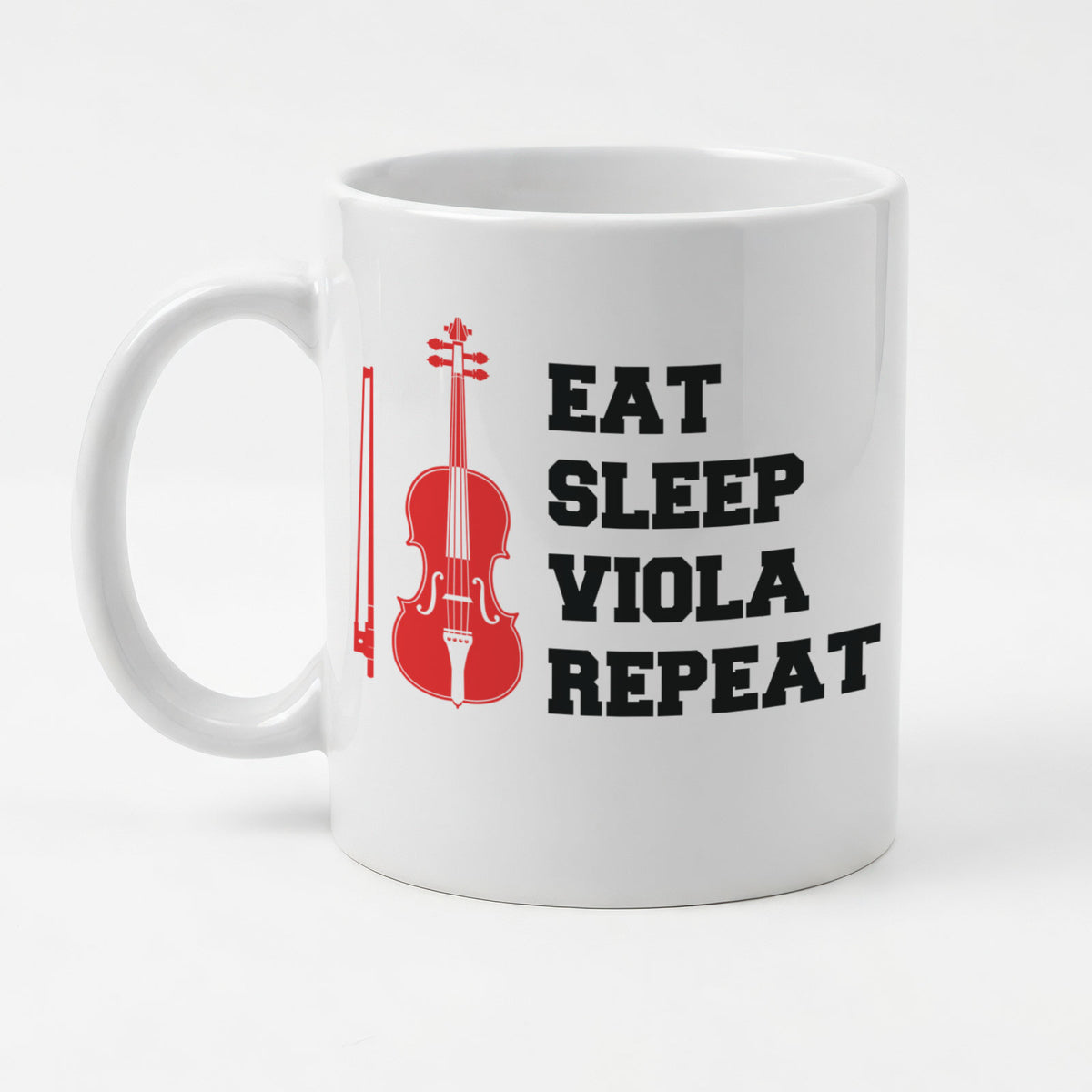 EAT SLEEP VIOLA REPEAT - Mug - Funny Music Violist Gift Present