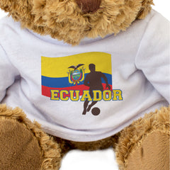ECUADOR FLAG (FOOTBALL) - Teddy Bear - Cute - Ecuadorean Soccer Fan Gift Present